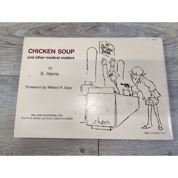 Chicken Soup and Other Medical Matters by Sidney Harris-1979 - Picture 2 of 5